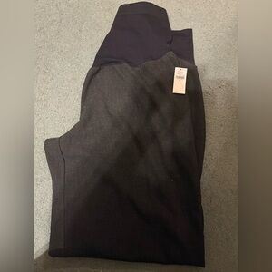 Old Navy Maternity dark gray pants xl